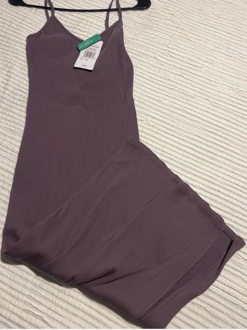 Women’s Sleeveless V-Neck Maxi Dress in Dusty Plum - Picture 2 of 2